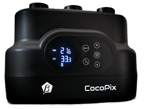 CocoPix - Mini Cocoa Butter Incubator, Color Warmer & Chocolate Tempering (Easy All-in-One Tempering Machine)