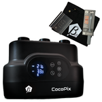Starter Kit CocoPix - Mini Cocoa Butter Incubator, Color Warmer & Chocolate Tempering (Easy All-in-One Tempering Machine)